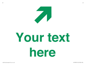 Custom Safe Condition inverse: Green Up right arrow